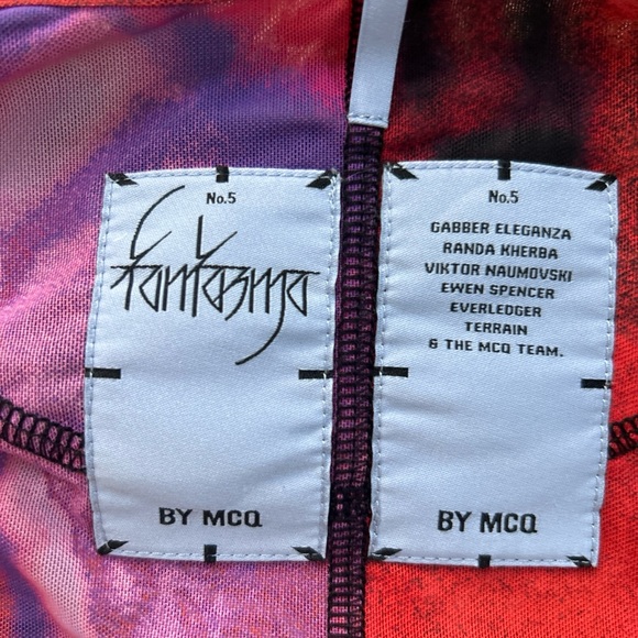 MCQ by Alexander McQueen size S Fantasma Cropped Mesh Top Sold Out $245 - Picture 9 of 9